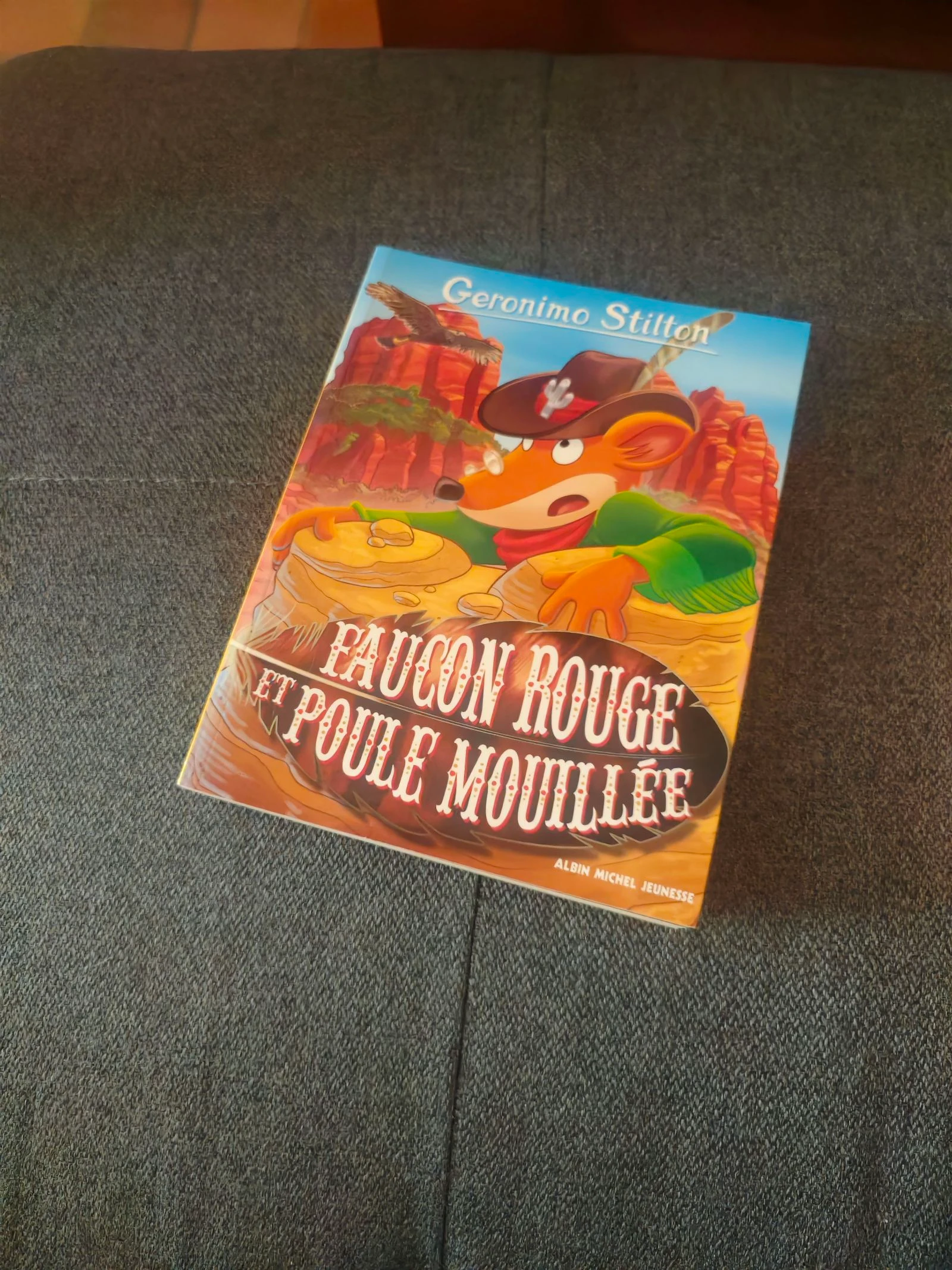 Faucon rouge et poule mouillée Tome 74 (Geronimo Stilton)